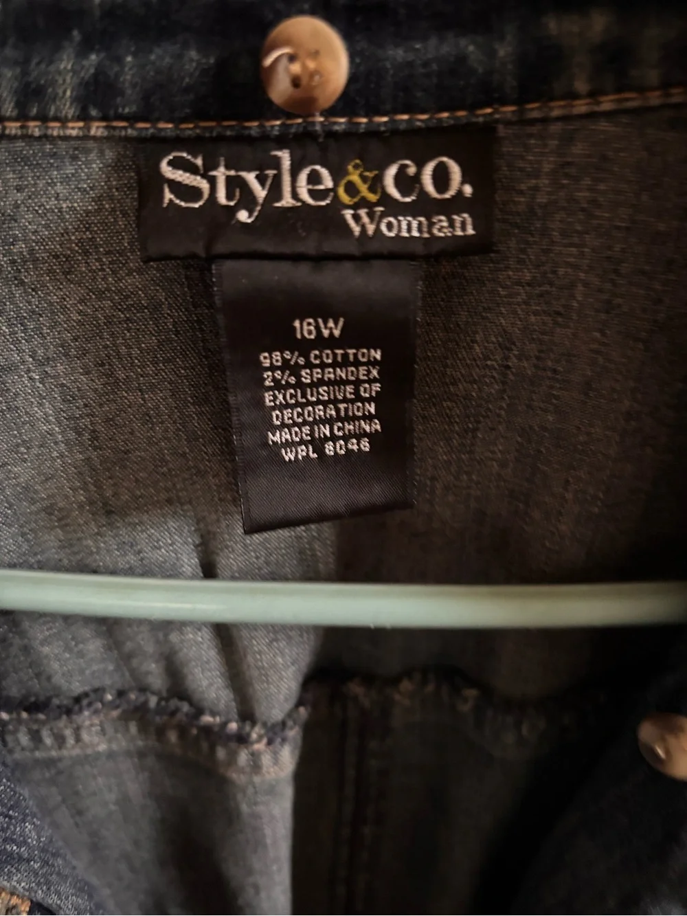 Style & Co Jean Jacket